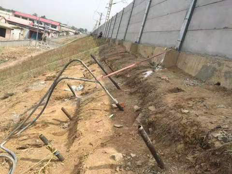 桐柏基础下沉注浆加固